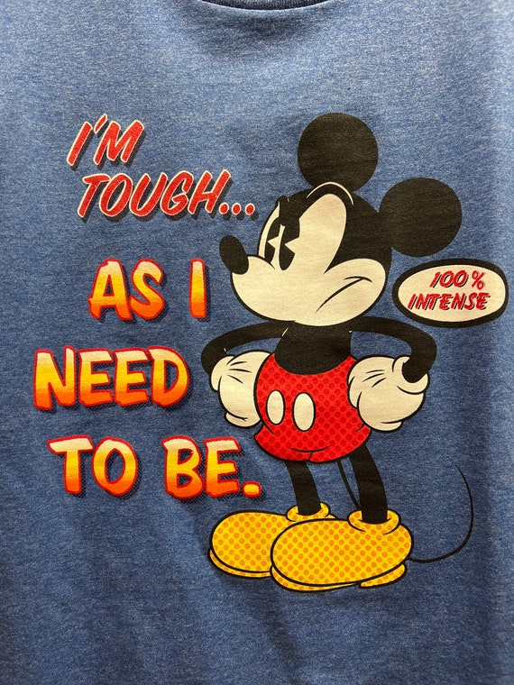 Vintage Mickey Unlimited Jerry Leigh Mickey Mouse T-shirt-“i'm