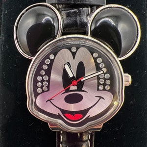 Disney Ladies Mickey Mouse Head Watch - Etsy display picture 1