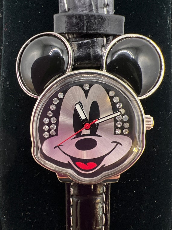 Disney Ladies Mickey Mouse Head Watch