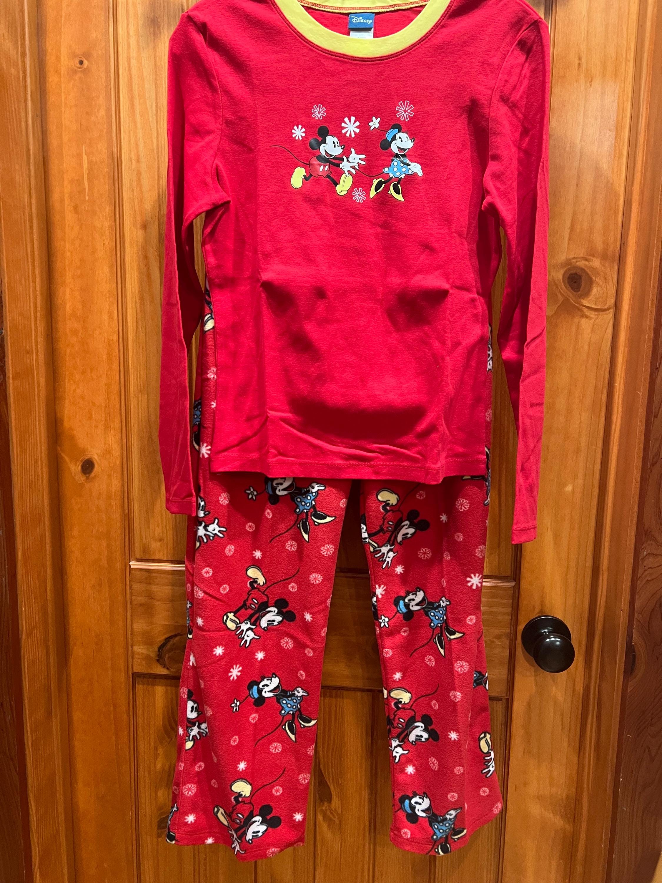 Minnie mouse christmas pajamas womens cheap