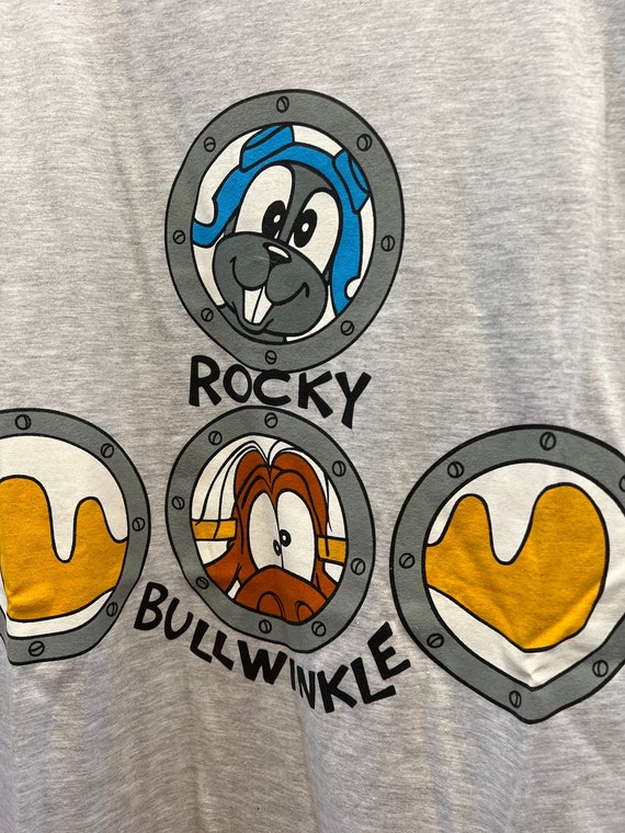 Rocky And Bullwinkle Shirts In Various Sizes And Colors For Fans - Foto 11