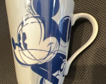 Vintage Disney Mickey Mouse Animation Sketch Coffee Mugs-Set of 4