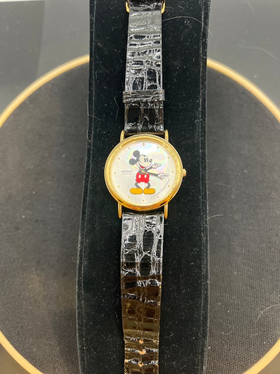 Retired Walt Disney Seiko Mickey Mouse Watch - Etsy