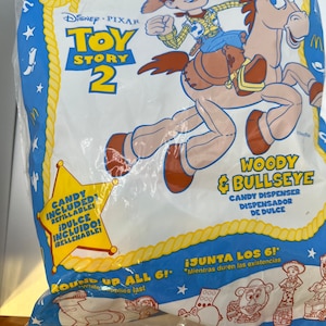 McDonalds 1999 Toy Story 2 Character Candy Dispensers- Sealed