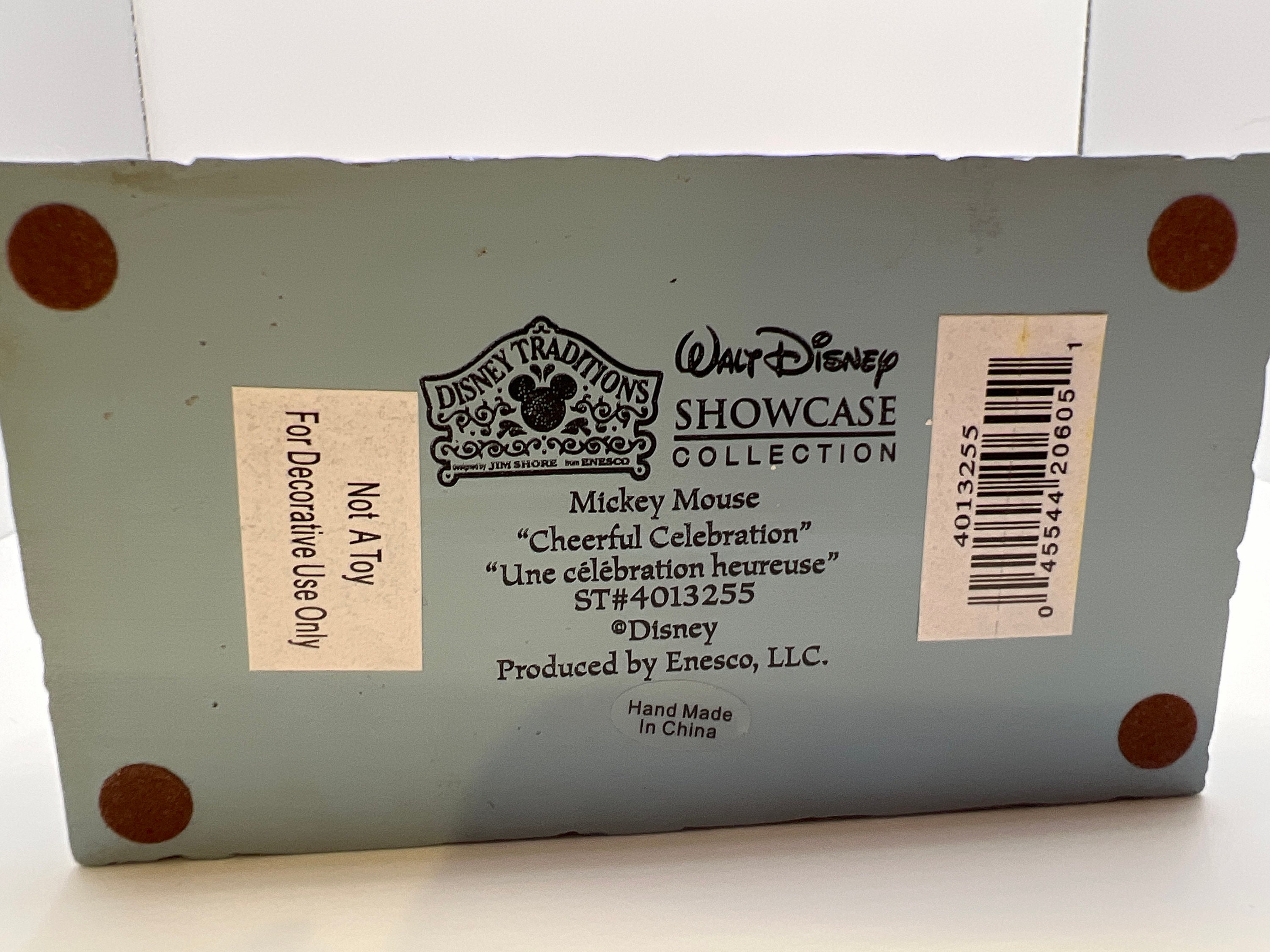 Walt Disney SHOWCASE COLLECTION ミッキー USA Walt Disney Showcase Collection-mickey Mouse “ Cheerful