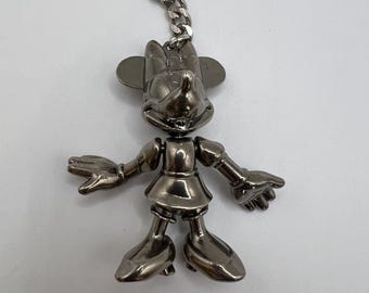 Vintage Disney Applause Articulated Minnie Mouse Keychain