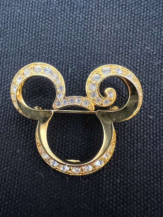 Mickey Mouse Brooch -1980s - image 1