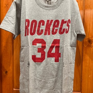 Source Hakeem Olajuwon Houston Throwback Jerseys #34 Classics Retro Stitched USA Basketball Jersey - Navy Red on m.