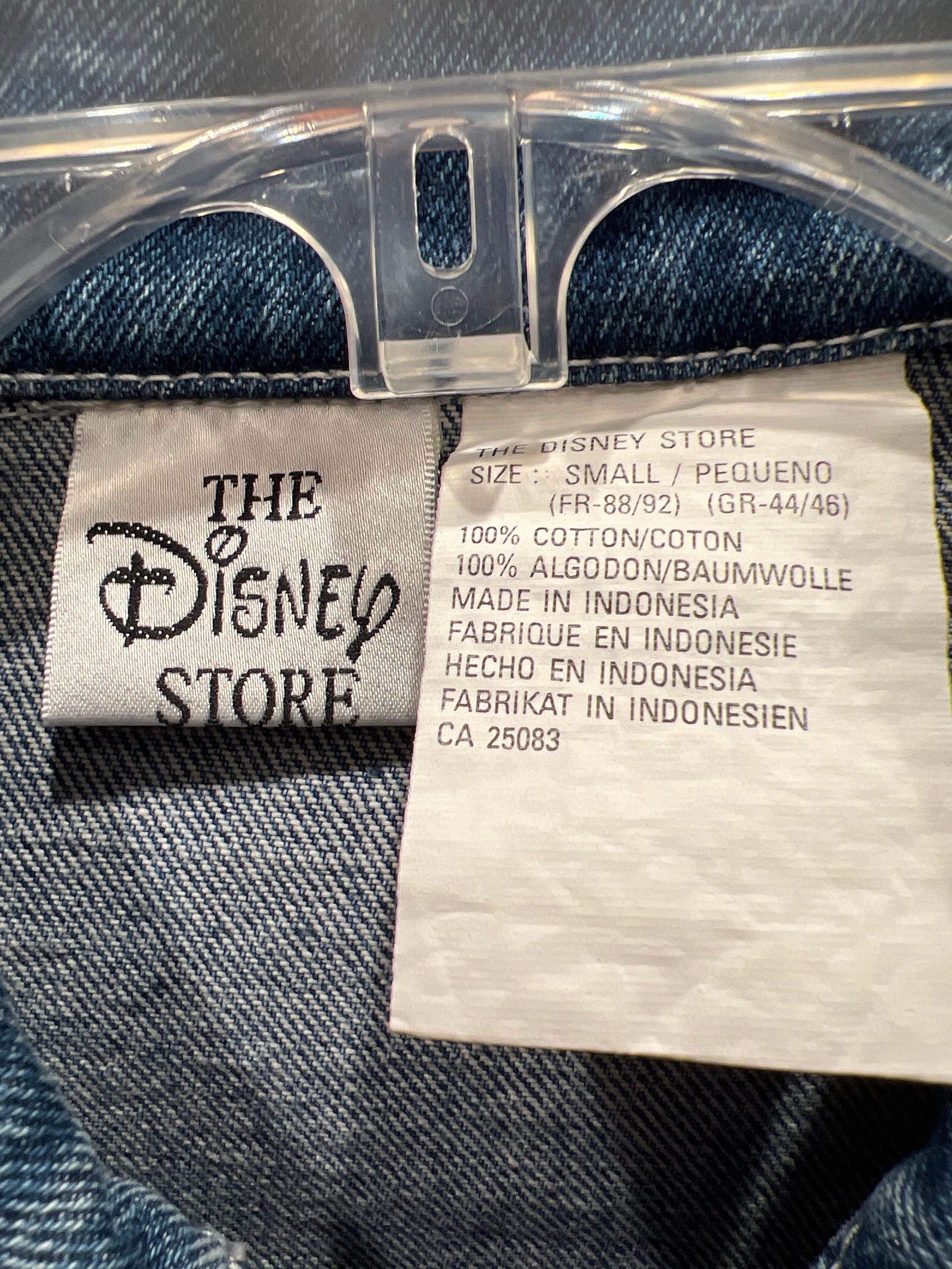 人気特価をすべて Vintage 80s Disney Store Seven Dwarfs Denim Jacket-adult ジャケット・アウター