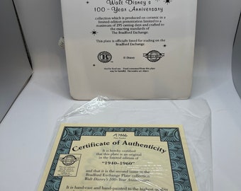 洋書 BRADFORD EXCHANGE Walt Disney Bradford Exchange Limited Edition 100 Year Anniversary