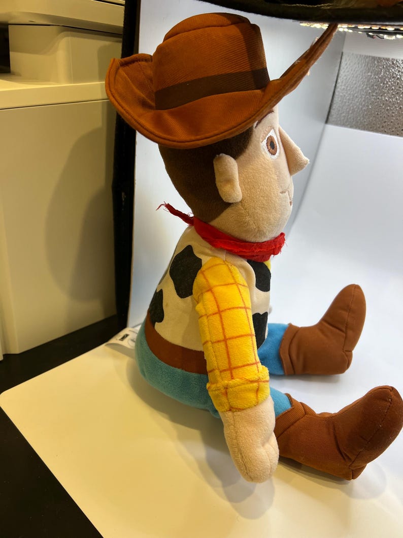 Vintage Kohls Disney Stuffed Woody Toy bild 2