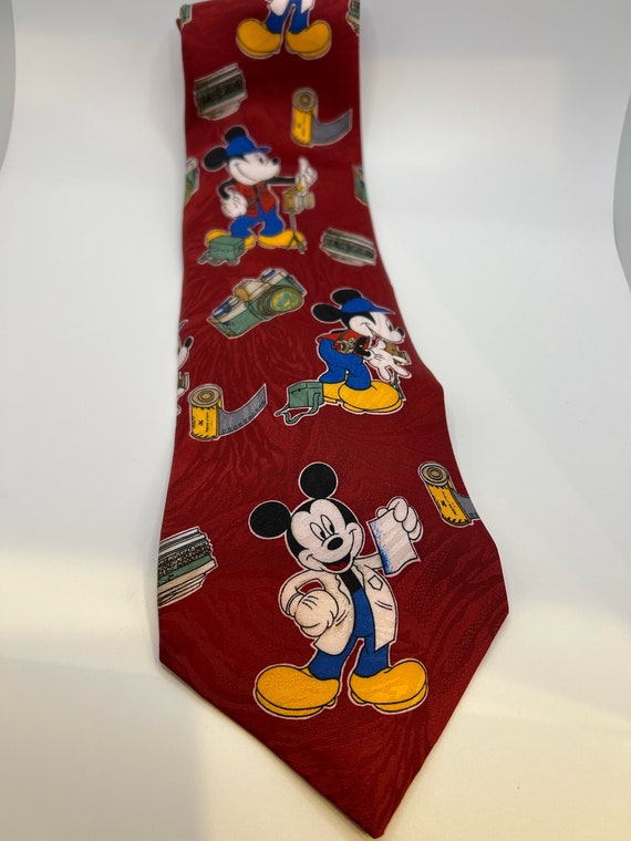 Vintage Disney Mickey Unlimited Mickey Mouse Neckt
