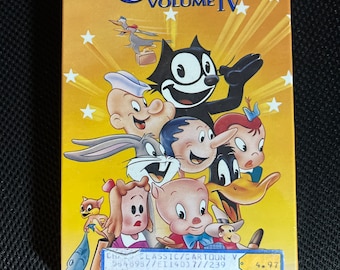 Vintage VHS 25 Classic Cartoons-3 Hours