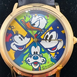 Disney Retired Jaz/Seiko Mickey Mouse and Friends Watch