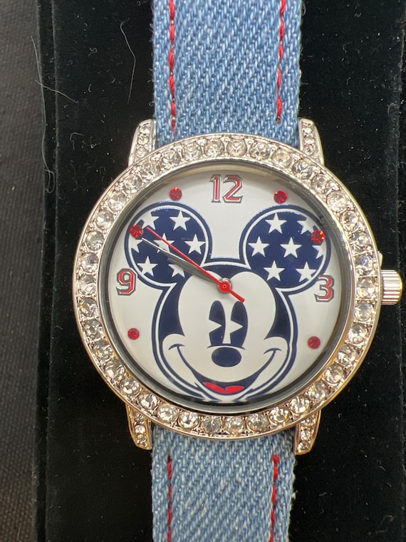 Disney Accutime Patriotic Mickey Mouse Watch