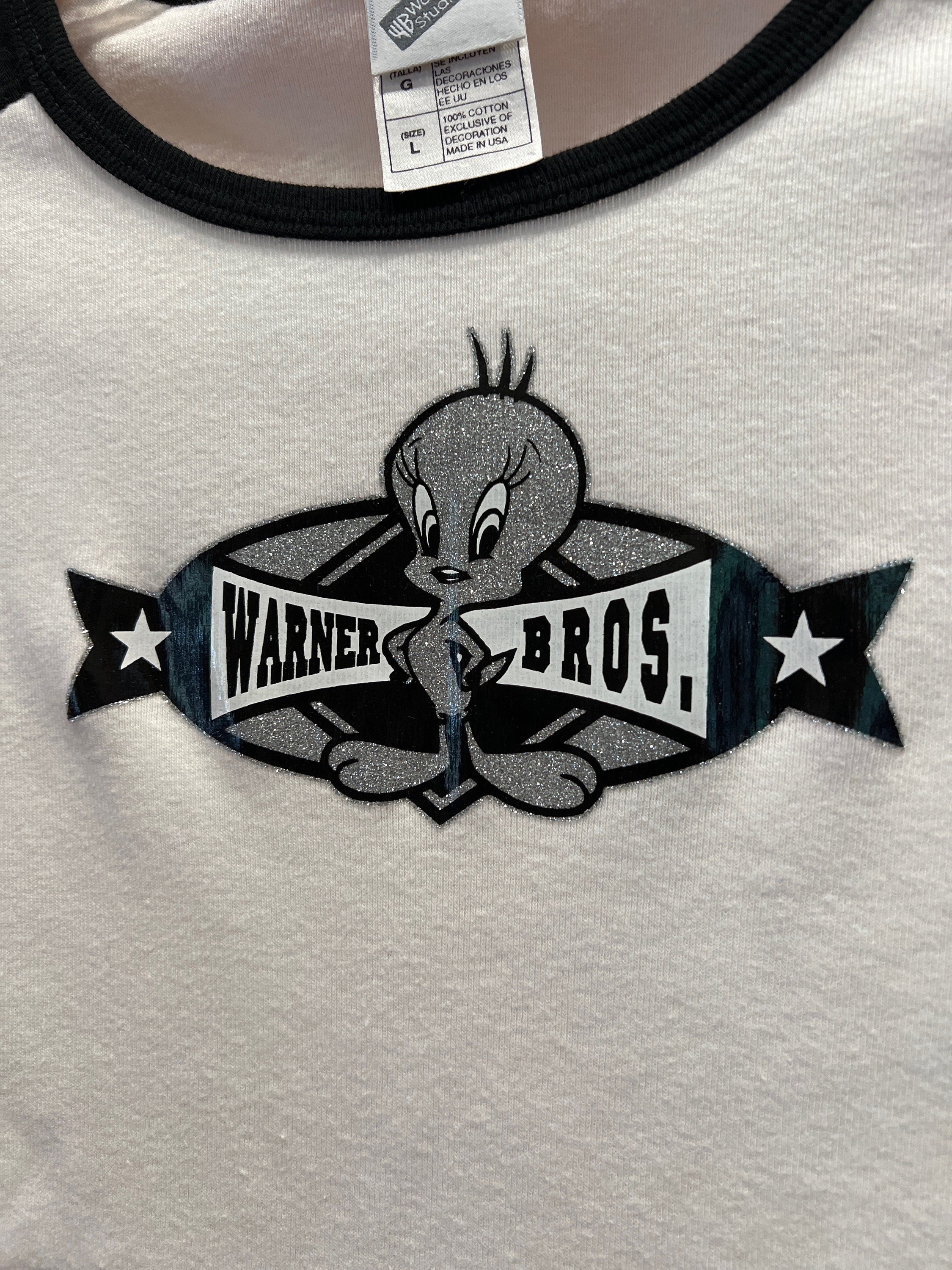 Vintage 1999 Warner Bros Store Tweety Bird Shirt-Youth Large