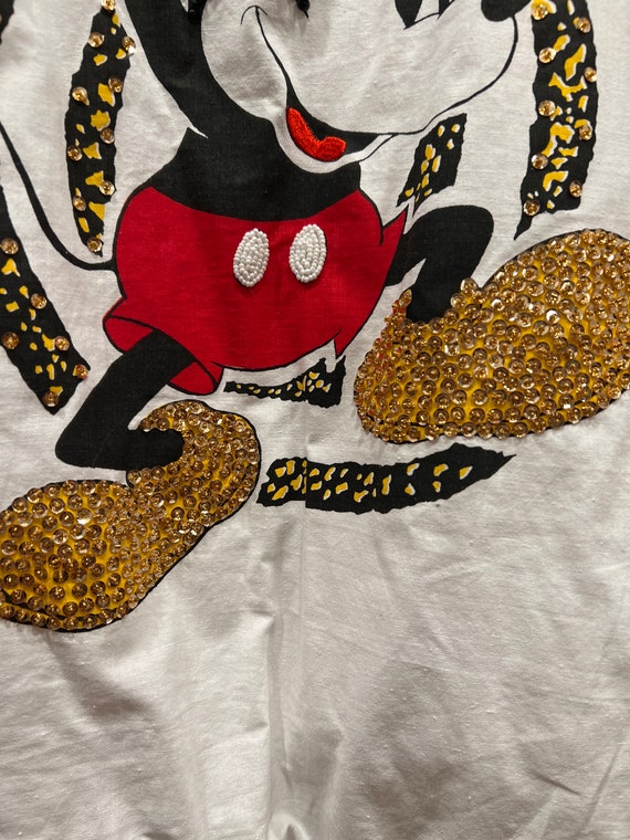 Vintage Disney Mickey & Co. Embellished Mickey Mo… - image 4