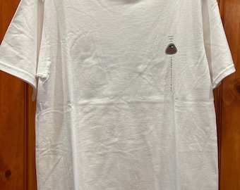 Camiseta vintage de Walt Disney Company, años 90, Pato Donald, Feisty Clothing Co., blanca, talla mediana para adulto