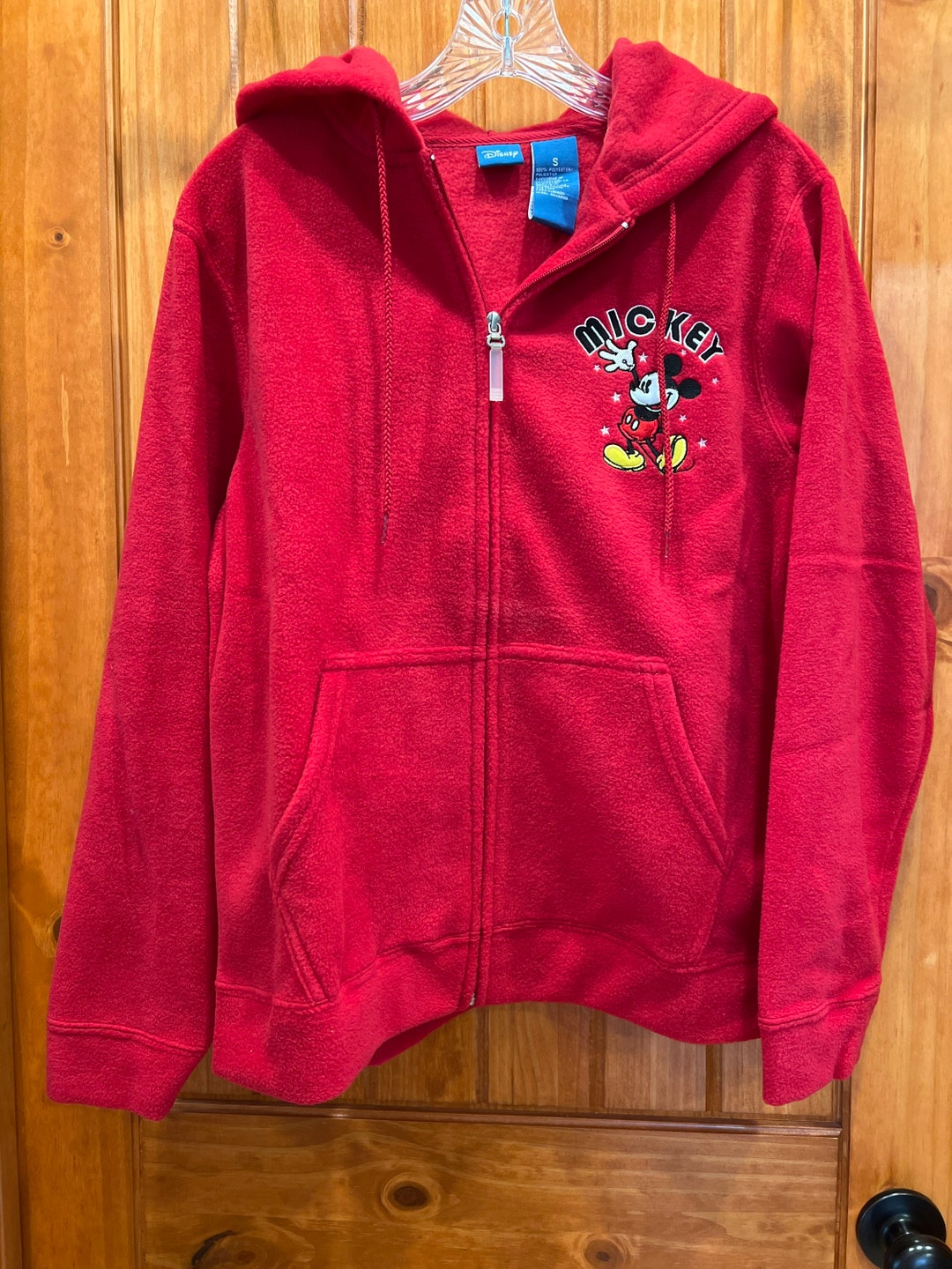 Mickey Mouse Sleeve Design Hooded Sweatshirt main image 1