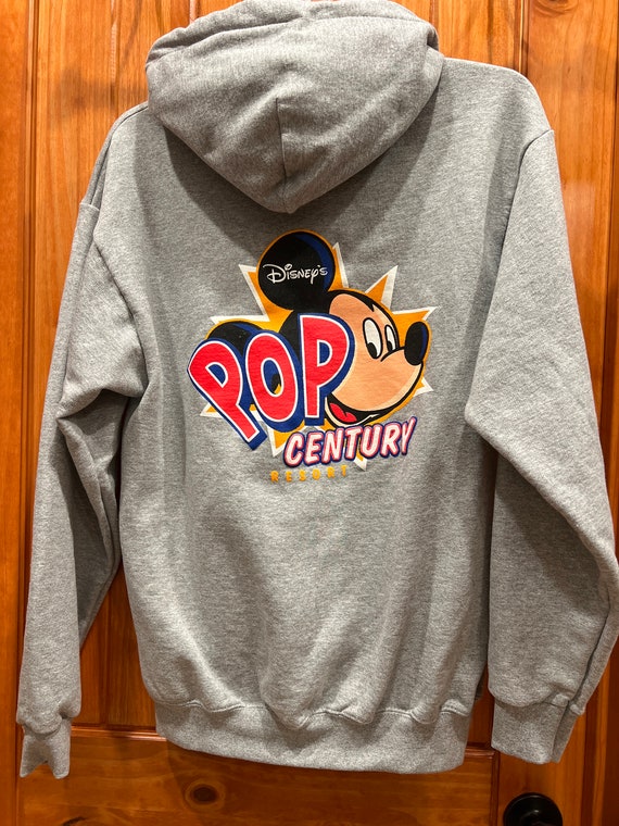 Vintage 90s Walt Disney World Pop Century Resort Hooded