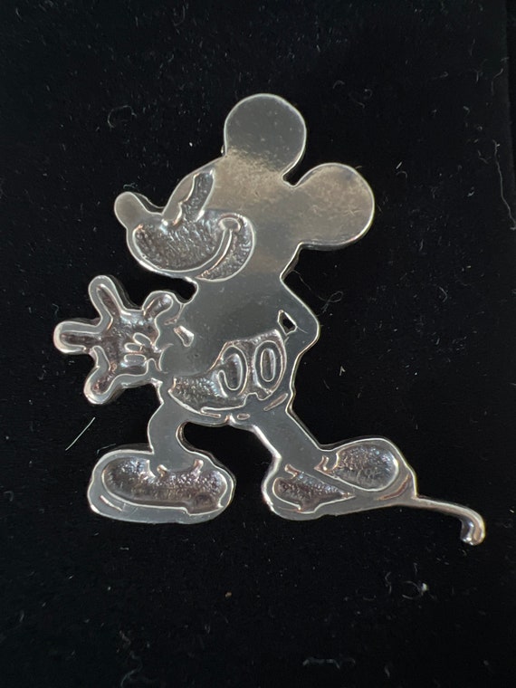 Sterling Silver Mickey Mouse Pendant