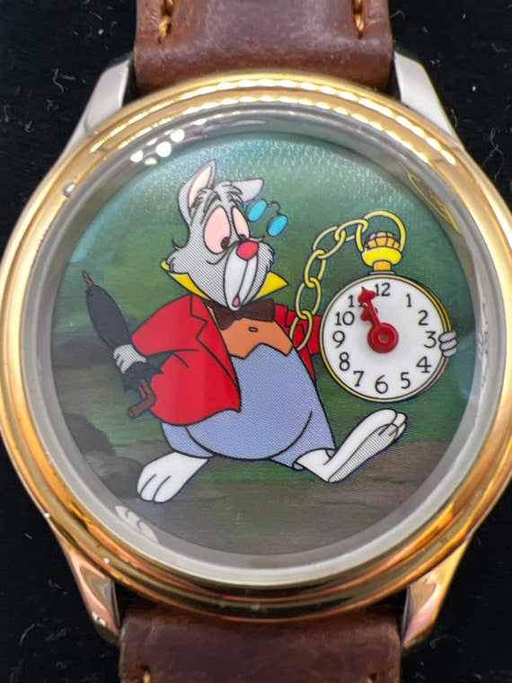 Disney Alice in Wonderland White Rabbit Watch