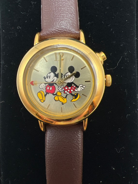 Vintage Mickey & Minnie Mouse Melody Watch-SII Mar