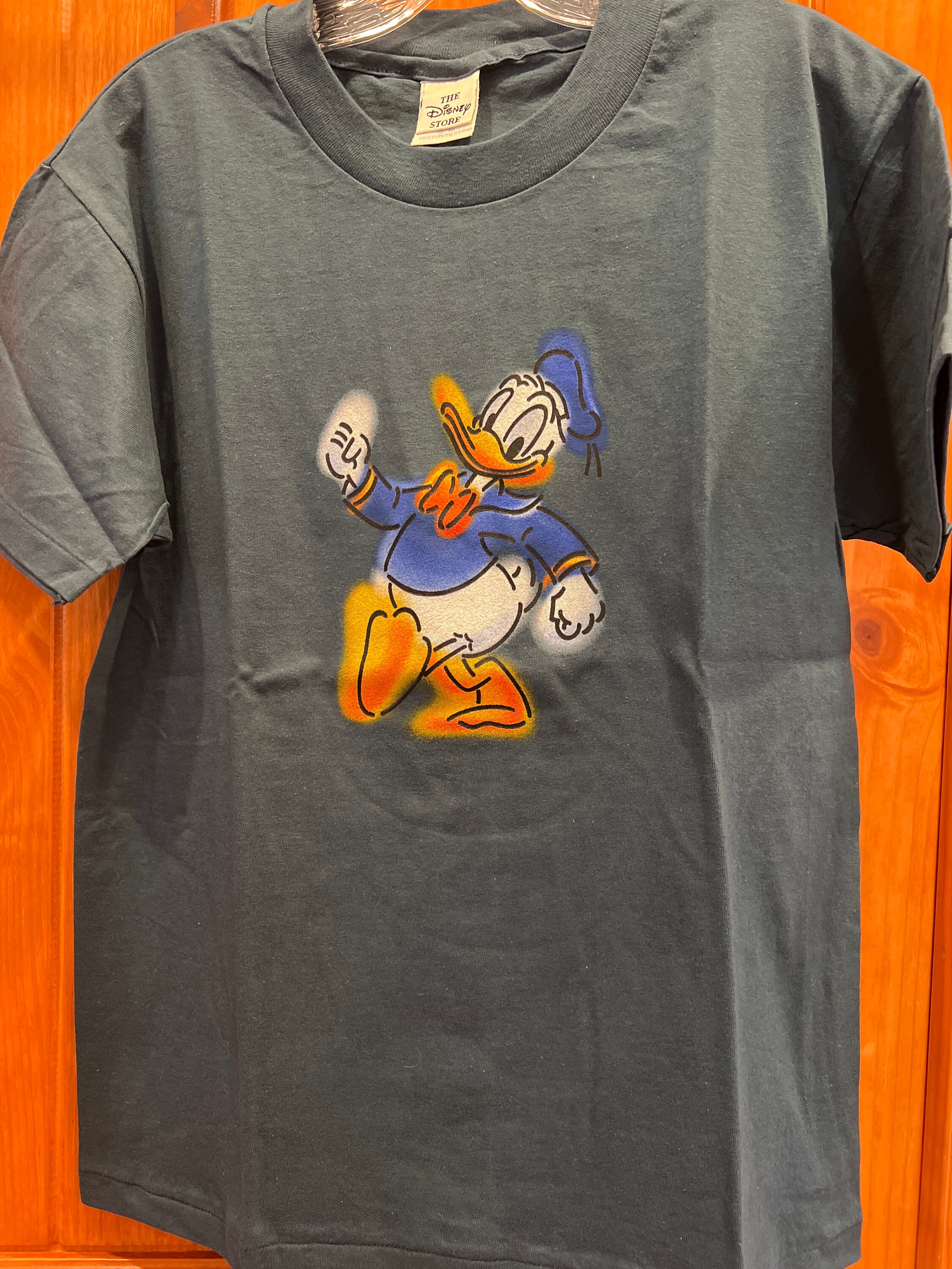 トップス 90s Disney Vintage Donald tee Vintage 90s Disney Donald Duck T-shirt-blue-adult Medium - Etsy