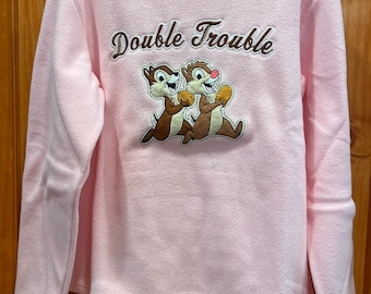 Disney Alvin the Chipmunks Flannel Sweatshirt- Medium