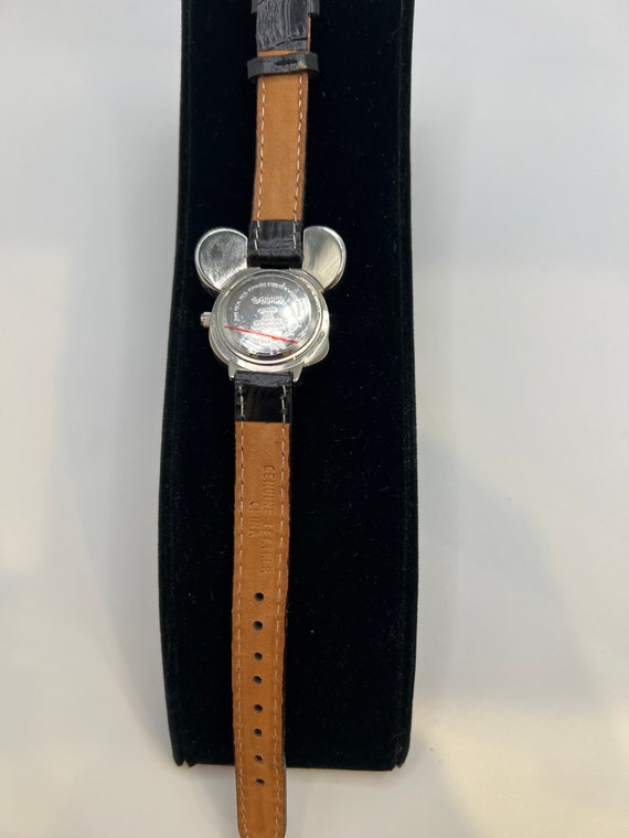 90s vintage DISNEY ミッキー 金属バックル レザーベルト Amazon | Buckle-Down レディース ディズニー ミッキーイヤーズ