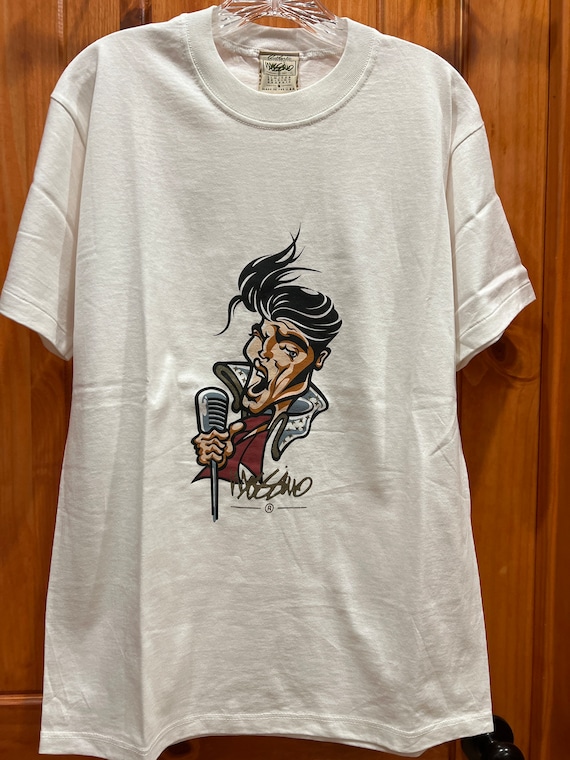 Vintage 90s Mossimo Limited Edition Elvis T-Shirt-