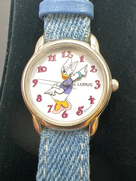 Rare Daisy Duck Lorus Watch