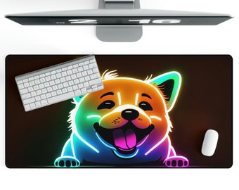 Dog Desk Mat, Mouse Pad XXL Dog Style, Large XXL Gaming Desk Mat, Gaming Deskmat, Gift Idea, Gaming Mouse Pad, Office