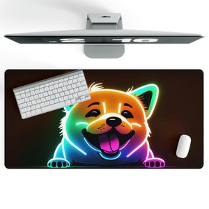 Dog Desk Mat, Mouse Pad XXL Dog Style, Large XXL Gaming Desk Mat, Gaming Deskmat, Gift Idea, Gaming Mouse Pad, Office