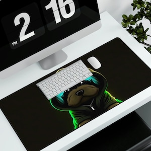 Dog Desk Pad, Mouse Pad XXL Dog, Dog Mouse Pad, Large XXL Gaming Desk Mat, Gaming Mouse Pad, Gift Idea, Office