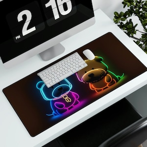 Dog Desk Pad, Mouse Pad XXL Dog, Dog Mouse Pad, Large XXL Gaming Desk Mat, Gaming Mouse Pad, Gift Idea, Office