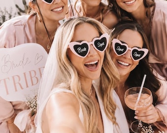Sonnenbrillen personalisiert Hochzeit, JGA, Party, Geburtstag, wedding glas SUNGLASSES Party