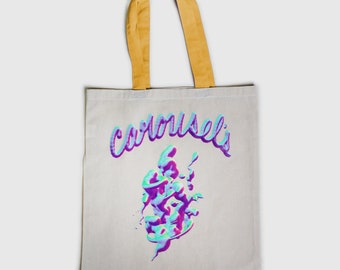 Carousel’s 3D RGB Screen Printed Tote