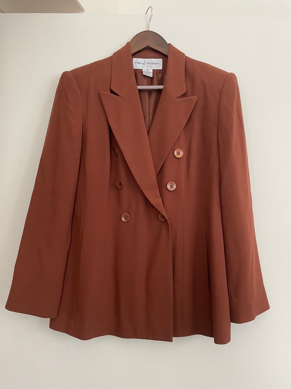 Tenue Complète Rena Rowan : Robe-pantalon Et Jupe - Taille 10 (M/L) Vert Olive - Laine Peignée