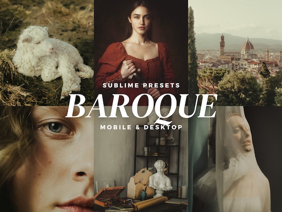 10 Baroque Lightroom Mobile & Desktop Presets, Dark Academia Preset, Warm Moody Presets, Beige Preset, Vintage Preset, Dark Aesthetic Filter