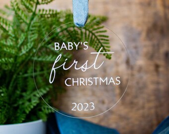 Baby's First Christmas Ornament