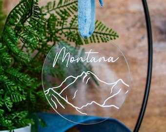 Montana Ornament | Home State Christmas Ornament