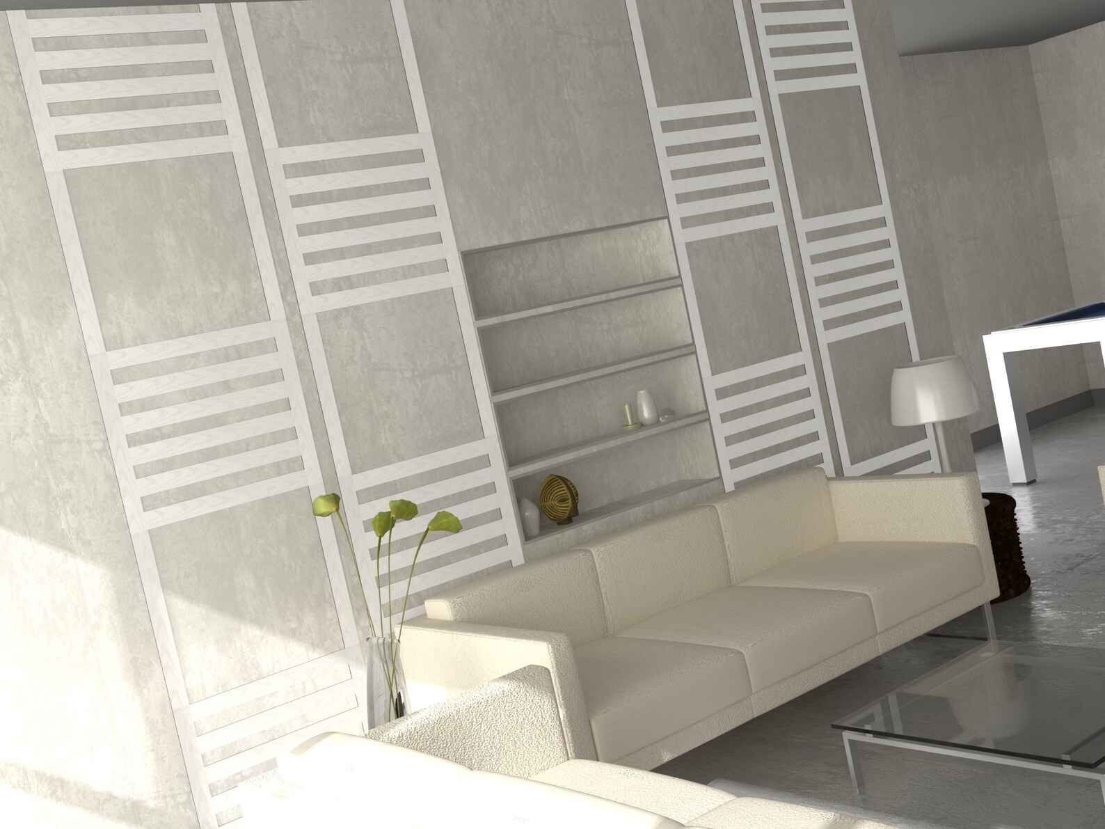 White Wood Slat Wall Panel Peel and Stick Wall Slat Panel Etsy UK