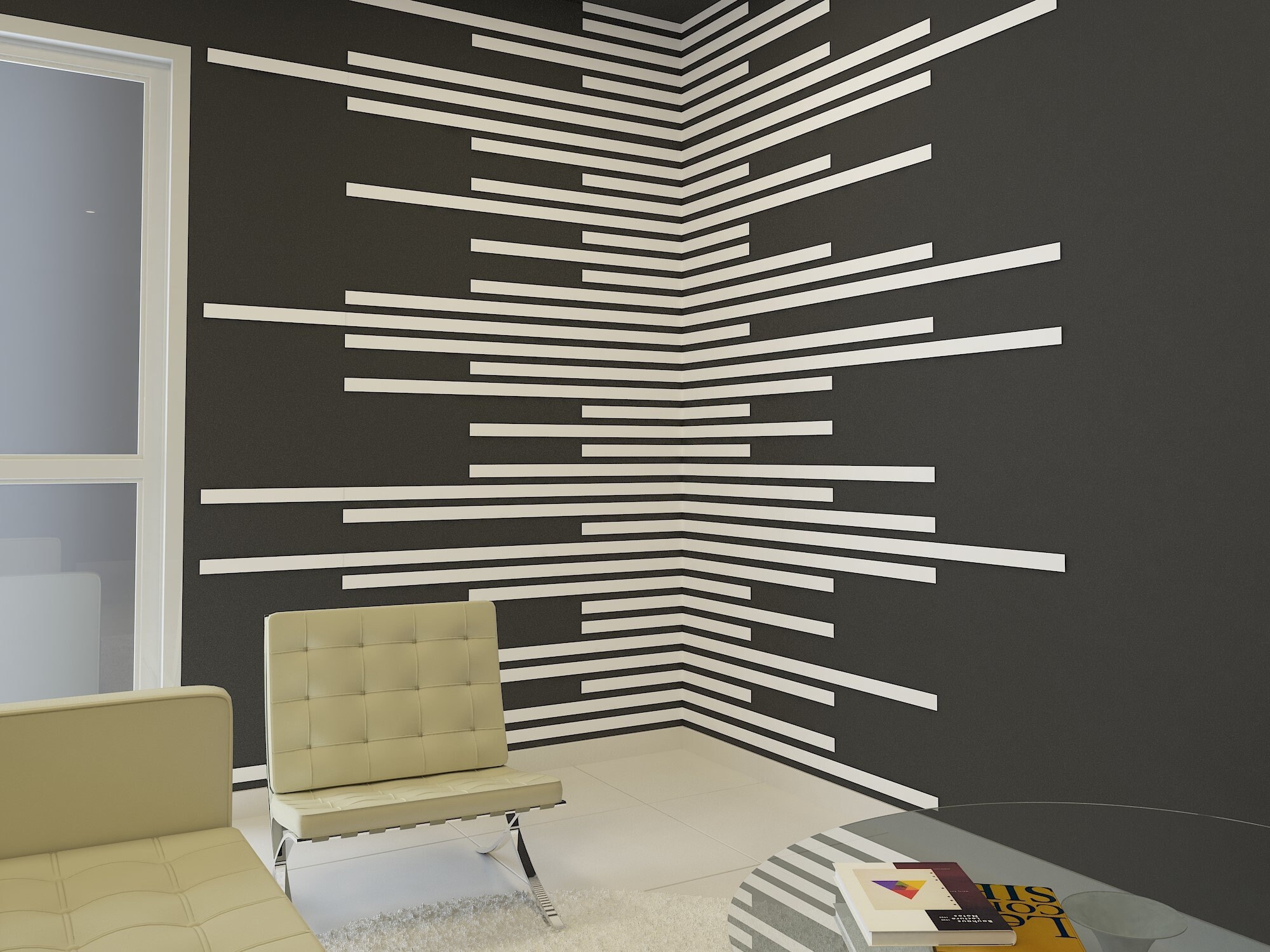 White Wood Slat Wall Panel Peel and Stick Wall Slat Panel Etsy UK