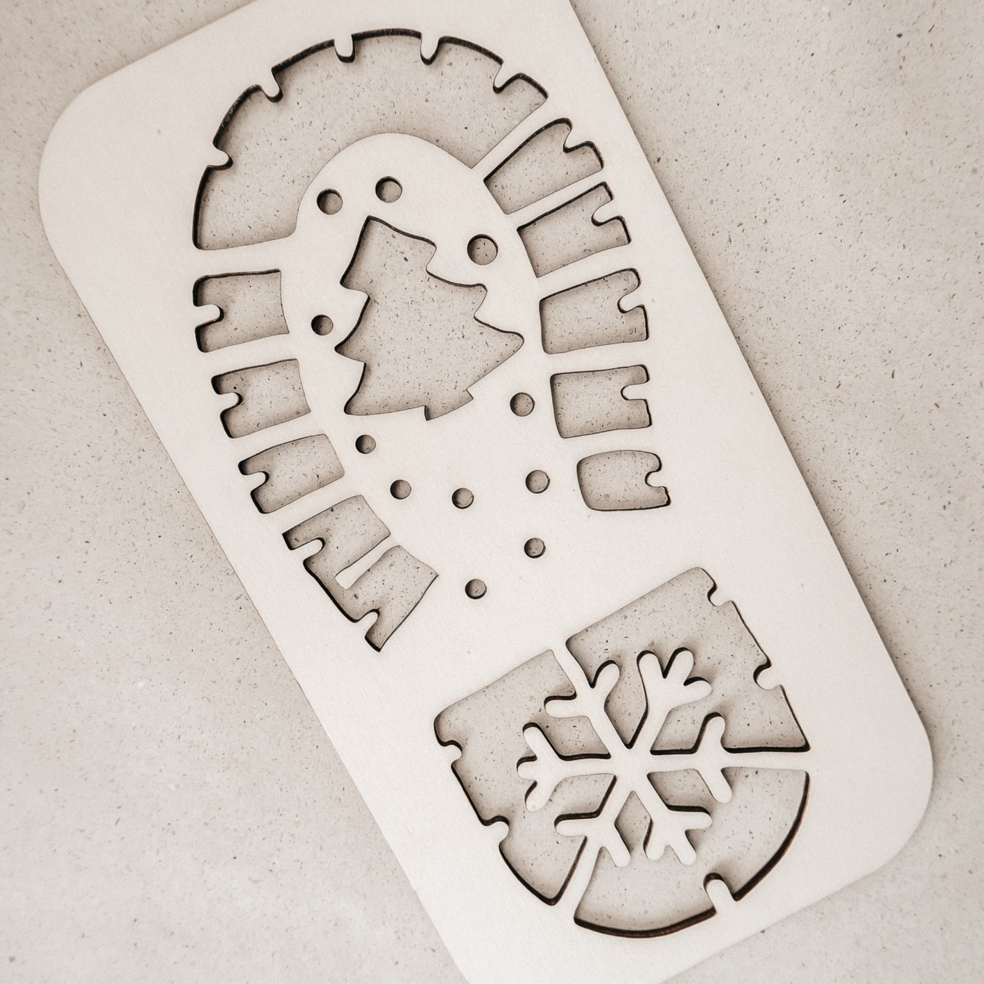 Santa Footprint Stencil Svg Laser Cutting Files, Santa Boot Silhuette Svg Files, Santa Claus ...