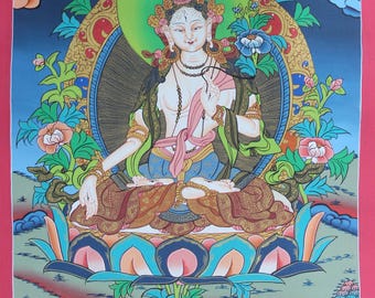 オリジナルの手描きの7つの重要なチャクラ/人体のチャクラ