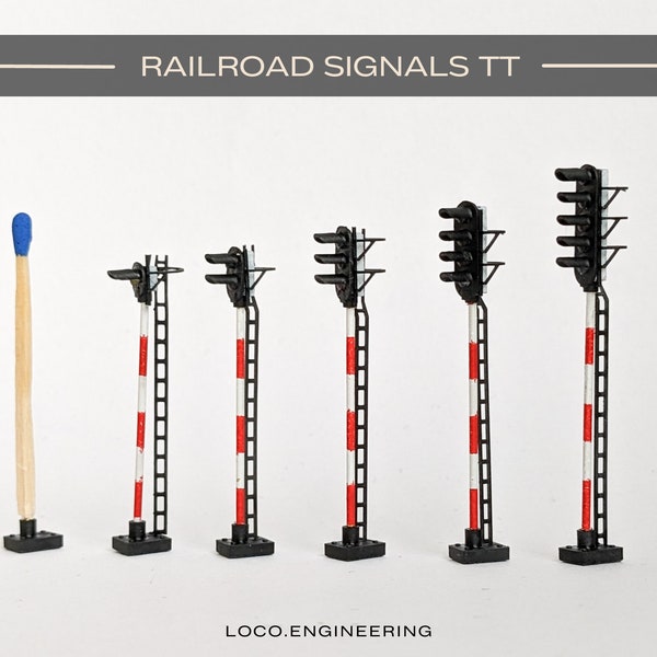 TT Eisenbahn signalisiert polnische PKP mit LEDs , Diorama Signal Beleuchtung tt Skala