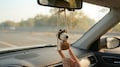 Pilot Snoopy Car Charm, Snoopy Crochet Rearview Mirror Hanging, Cute Dog Car Decor, Handmade Amigurumi Gift product logo