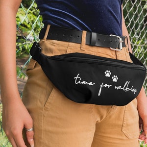 Dog walking bum bag pets at home hot sale