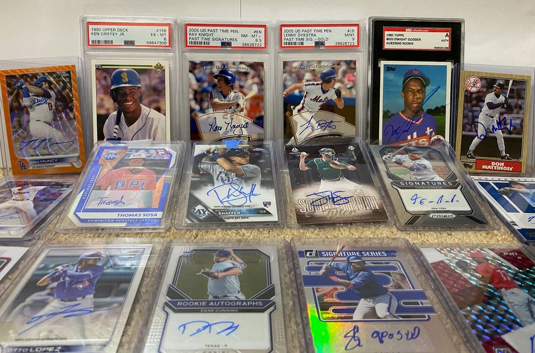 Baseball Card Mystery Pack. 3 HITS, Rookies, Older Cards and More Etsy